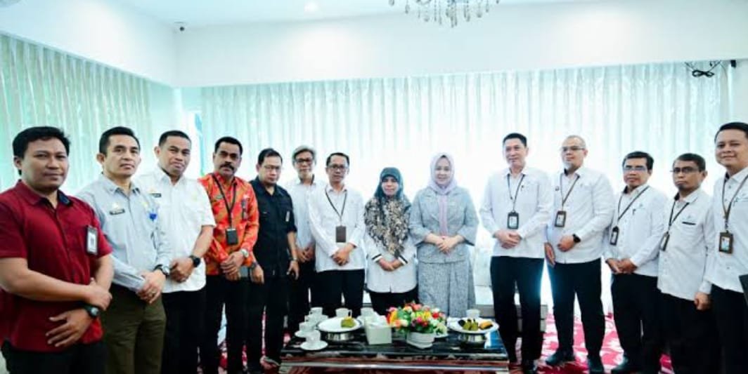 Badan Pusat Statistik (BPS) Provinsi Sulawesi Selatan Berkunjung ke Kantor Gubernur Provinsi Sulawesi Selatan