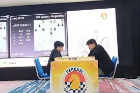 GM Susanto Megaranto Memastikan Gelar Dwi Tarung Dalam Grand Master JAPFA Chess Festival 2025.