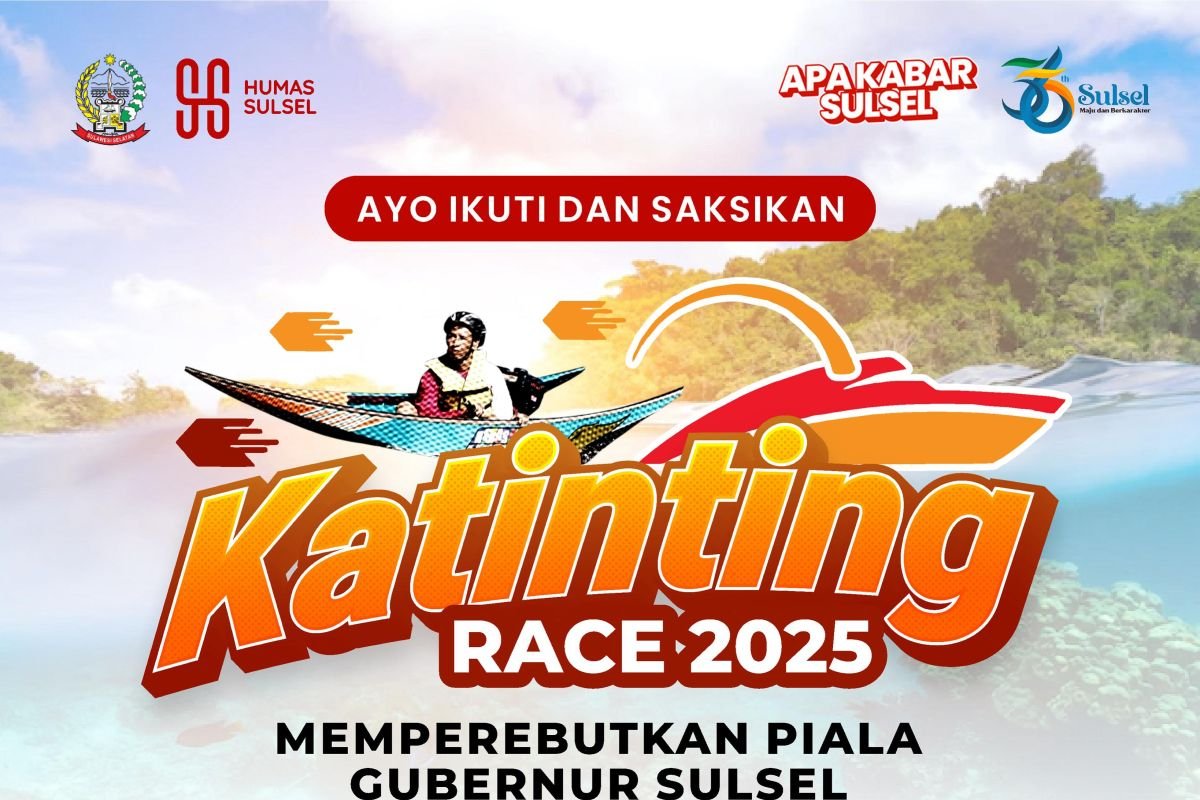 Katinting Race 2025 Masuk Kalender HUT Sulsel Ke 356