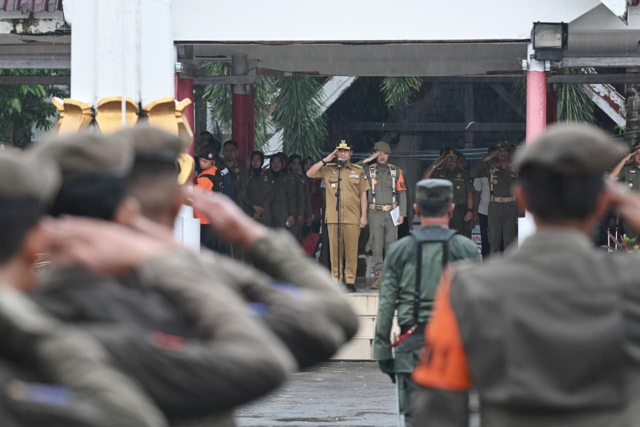 Gubernur Sulsel Pimpin Apel Kesiapsiagaan dan Lepas Rombongan Pemudik Gratis 2025/2026