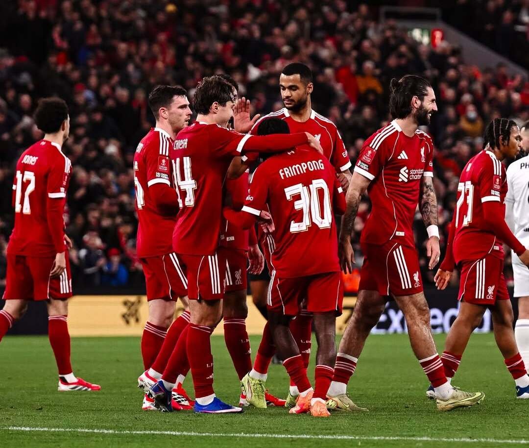 Piala FA 2025-2026 Putaran Ketiga : Liverpool vs Barnsley 4-1