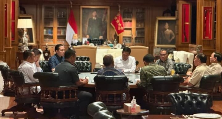 Presiden Prabowo Kumpulkan Menteri di Hambalang Perkuat Kerja Sama Pendidikan Indonesia–Inggris
